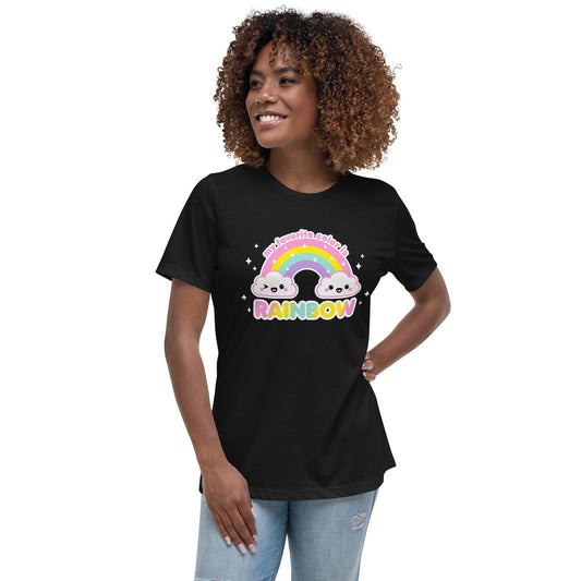 My Favorite Color is Rainbow Relaxed Fit Women's T-shirt