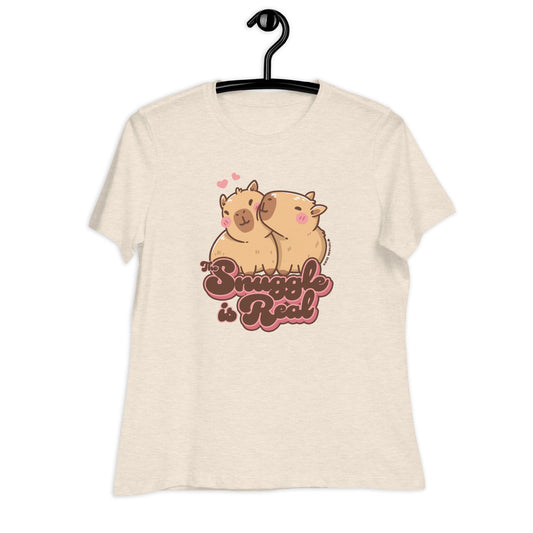 The Snuggle is Real Relaxed Fit Women's T-shirt